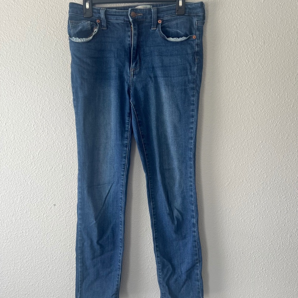 Universal Thread Slim Straight Jeans High Rise Blue Womens 8/29R